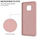 Cadorabo Custodia Compatibile Con Huawei Mate 20 Pro In Liquid Rosa - Coperchio Protettivo In Silicone Tpu Flessibile Con Anello - Foto miniatura 5