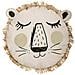 Cuscino Rotondo Lew, Ø 44 Cm, Beige - Foto miniatura 1