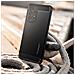 Cover Samsung Galaxy A53 5g Silicone Effetto Carbonio Spigen Rugged Armor Nera - Foto miniatura 2