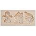 Kit Di 3 Stampi Per Biscotti - Natale - Foto miniatura 1