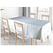 Tovaglia Cucina Soggiorno Antimacchia Idrorepellente In Lurex Tinta Unita Vari Colori 140x300cm Bianco-argento - Foto miniatura 1