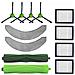 12 Accessori Per Irobot Roomba J7 / J7+, 2 Spazzole Principali (spazzole In Gomma), 4 Filtri Hepa, 4 Spazzole Laterali, 2 Panni Per La Pulizia - Foto miniatura 1