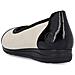 White Casual Closed Ballerinas Ballerine Pelle Scarpe Donna Bianco Eu 37, L9351-80 - Foto miniatura 3