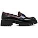 Merlot Comb Casual Closed Loafers Mocassino Sintetico E Tessile Scarpe Donna Rosso Eu 40, 1-24332-43 534 - Foto miniatura 2