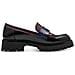 Merlot Comb Casual Closed Loafers Mocassino Sintetico E Tessile Scarpe Donna Rosso Eu 40, 1-24332-43 534 - Foto miniatura 3