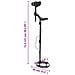 Metal Detector con Regolazione Automatica 18 cm con Pinpoint - Foto miniatura 2