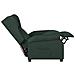 Poltrona Reclinabile in Tessuto Verde Scuro - Foto miniatura 6