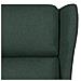 Poltrona Reclinabile in Tessuto Verde Scuro - Foto miniatura 7