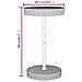 Set Bar Giardino 3pz Grigio Polyrattan e Legno Massello Acacia - Foto miniatura 8