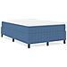 Letto Box Spring Blu 120x200 cm Tessuto in Velluto Corduroy - Foto miniatura 4