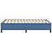 Letto Box Spring Blu 120x200 cm Tessuto in Velluto Corduroy - Foto miniatura 7