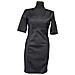 Patrizia Pepe Abito Al Ginocchio Elegante Alla Moda Nero 44 - Foto miniatura 1