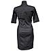 Patrizia Pepe Abito Al Ginocchio Elegante Alla Moda Nero 44 - Foto miniatura 7