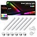 Wifi Bluetooth Led Modeling Light, 6 Barre Luminose Con Connettori E Controller Ue White - Foto miniatura 1