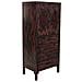 Armadio In Legno Rosso 60x40x140h - Foto miniatura 1