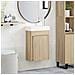 Mobile bagno con rubinetto Rovere Sonoma 40,5 x 22,5 x 62 cm - Foto miniatura 2