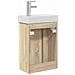 Mobile bagno con rubinetto Rovere Sonoma 40,5 x 22,5 x 62 cm - Foto miniatura 7