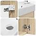 Mobile bagno con rubinetto Rovere Sonoma 40,5 x 22,5 x 62 cm - Foto miniatura 8