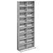 Mobile per CD Sonoma grigio 65 x 23,5 x 175 cm - Foto miniatura 1