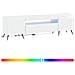 Mobile TV LED Bianco Lucido Legno ingegnerizzato - Foto miniatura 3