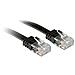 Cavo di Rete Flat U / UTP Cat6 Nero 10m - Foto miniatura 2