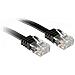 Cavo di Rete Flat U / UTP Cat6 Nero 10m - Foto miniatura 3