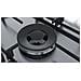 Piano Cottura EC7A5QB80 a Gas 5 Fuochi Gas Colore Inox - Foto miniatura 4