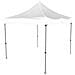 Gazebo 3 X 3 In Alluminio Telo Bianco Per Esterno Giardino, Ristorante, Gelateria Bar Hotel Albergo - Foto miniatura 1