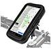Supporto Bici Per Smartphone Rotante Con Custodia Xl Impermeabile, Nero - Foto miniatura 5