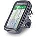 Supporto Bici Per Smartphone Rotante Con Custodia Xl Impermeabile, Nero - Foto miniatura 6