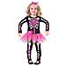 Costume Da Scheletro Rosa - Bambino - 4/6a - Foto miniatura 1