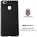 Custodia Compatibile Con Huawei P9 Lite In Nero Metallo - Hard Case Coperchio Protettivo In Look Metallico Contro I Graffi E Gli Urti - Foto miniatura 4