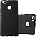 Custodia Compatibile Con Huawei P9 Lite In Nero Metallo - Hard Case Coperchio Protettivo In Look Metallico Contro I Graffi E Gli Urti - Foto miniatura 1