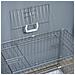 Kennel Gabbia Per Cani Pieghevole In Acciaio Porta Con Blocco - Foto miniatura 6