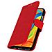 Custodia Huawei P30 Lite Portacarte Funzione Supporto Cover Silicone - Rosso - Foto miniatura 5