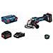 Smerigliatrice Gws 18v-15 Sc + 2 Batterie 5,5ah Procore18v + Gal 1880 Cv L-boxx - Foto miniatura 1