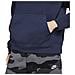 Felpa Con Cappuccio Da Uomo Club Fleece Blu Taglia M Codice Bv2654-410 - Foto miniatura 4
