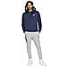 Felpa Con Cappuccio Da Uomo Club Fleece Blu Taglia M Codice Bv2654-410 - Foto miniatura 5
