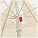 Ombrellone da Esterni con Palo in Acciaio 180 cm Sabbia - Foto miniatura 2