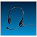 Headphone w / microphone Stereofonico Nero cuffia e auricolare - Foto miniatura 1