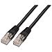 10.20.0403-BK, RJ-45, RJ-45, Maschio / maschio, Cat6, U / UTP (UTP) , Nero - Foto miniatura 1