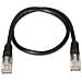 10.20.0403-BK, RJ-45, RJ-45, Maschio / maschio, Cat6, U / UTP (UTP) , Nero - Foto miniatura 2