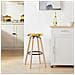 Sgabello Da Bar Sgabello Cucina Alto Sedia Da Colazione Gambe In Faggio, Altezza Del Sedile: 73 Cm, Fst89-g - Foto miniatura 5