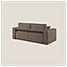 Morfeo Divano Con Sedute Estraibili T02 Marrone - Foto miniatura 3