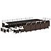 Set Da Pranzo Per Giardino 19 Pz Con Cuscini Polyrattan Marrone - Foto miniatura 6