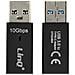 Adattatore Da Usb 3.1 A Usb-c 10 Gbps Per Il Trasferimento Di Dati E Audio, Nero - Foto miniatura 4