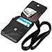 Porta Carte Rfid In Vera Pelle Black - Foto miniatura 4
