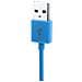 Cavo Dati E Ricarica Usb To Microusb 2 Metri Blu - Foto miniatura 3