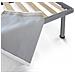 Letto Singolo Cleofe, Set Testata In Ecopelle Con Rete Ortopedica E Mantovana, 100% Made In Italy, Adatta A Letto Singolo, Per Materasso Da Cm 80x190, Bianco - Foto miniatura 3