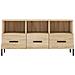 Mobile Porta Tv Rovere Sonoma 102x36x50 Cm In Legno Multistrato - Foto miniatura 6